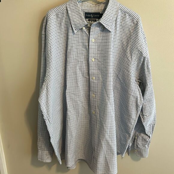 Ralph Lauren BIG Button Down Long Sleeve Shirt. Size 2XB - Picture 1 of 4